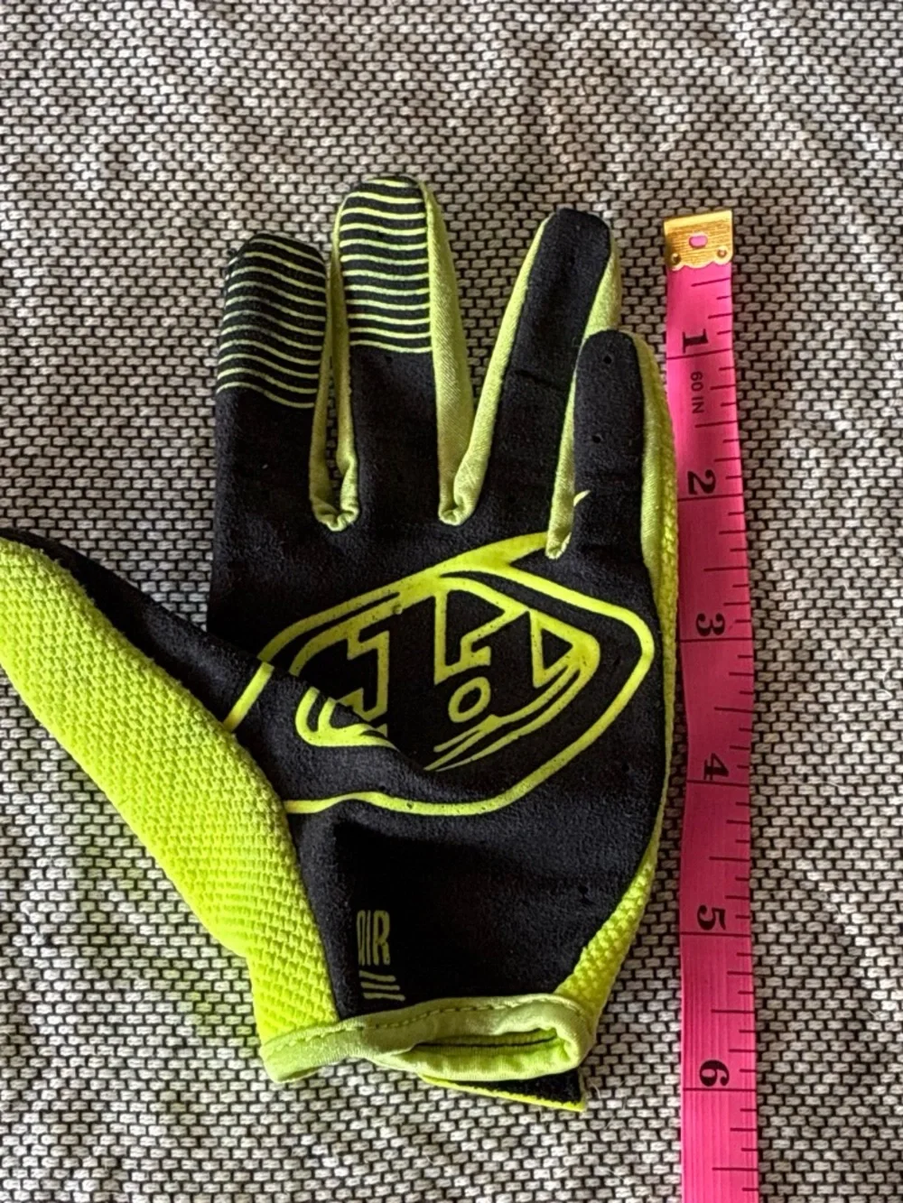 Troy Lee Designs Kids High-Visibility Yellow Mittens